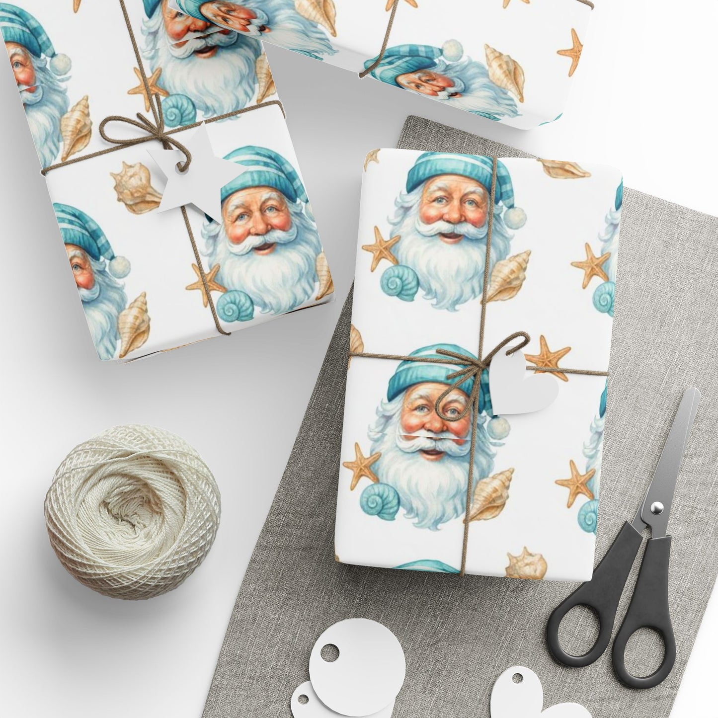 Seaside Santa (Wrapping Papper)
