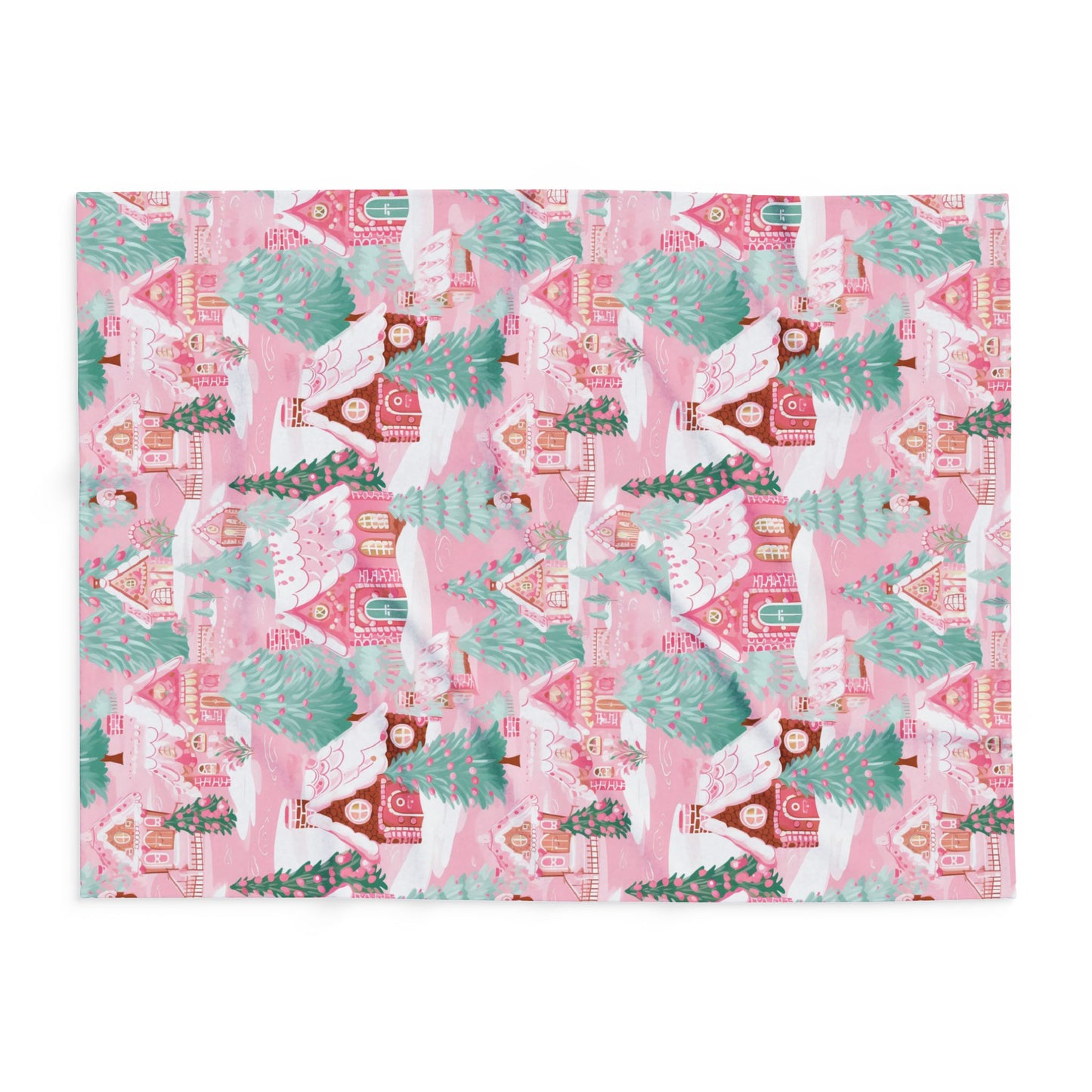 Peppermint Pink Village Blanket