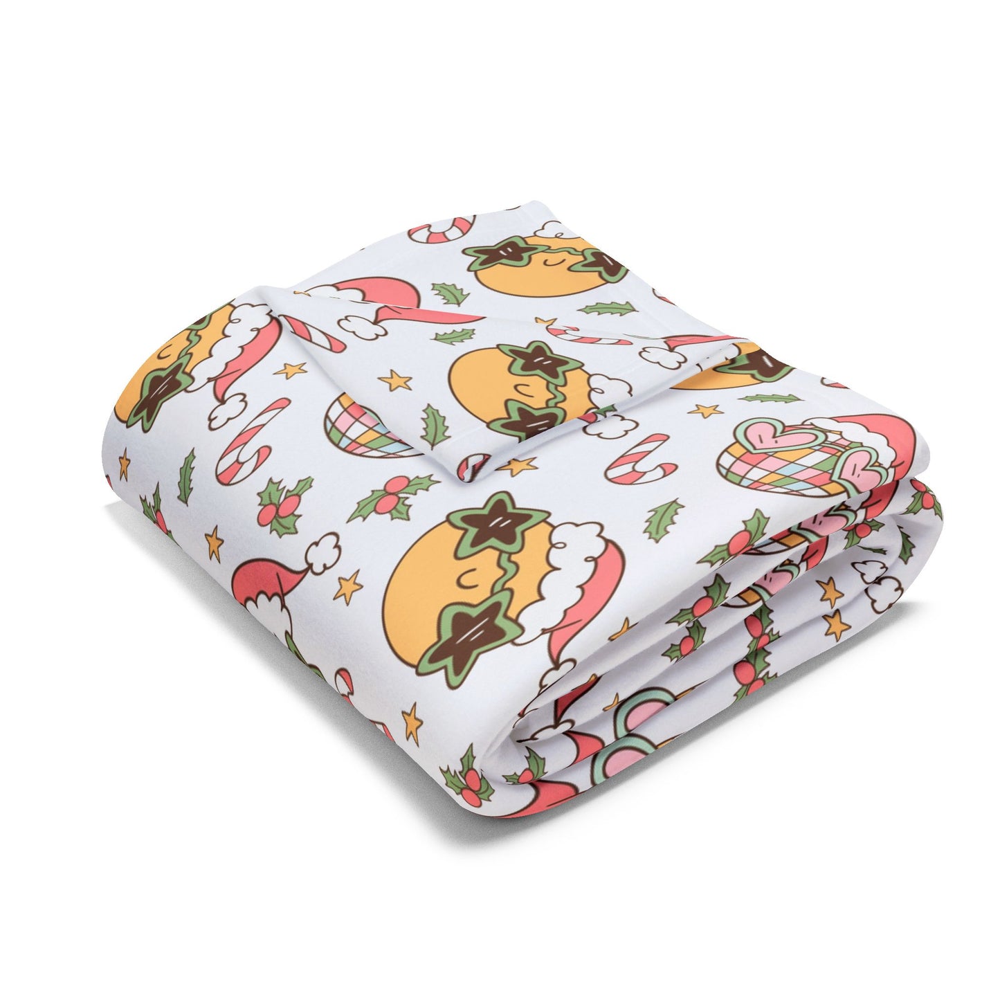 Groovy Christmas Vibes Blanket