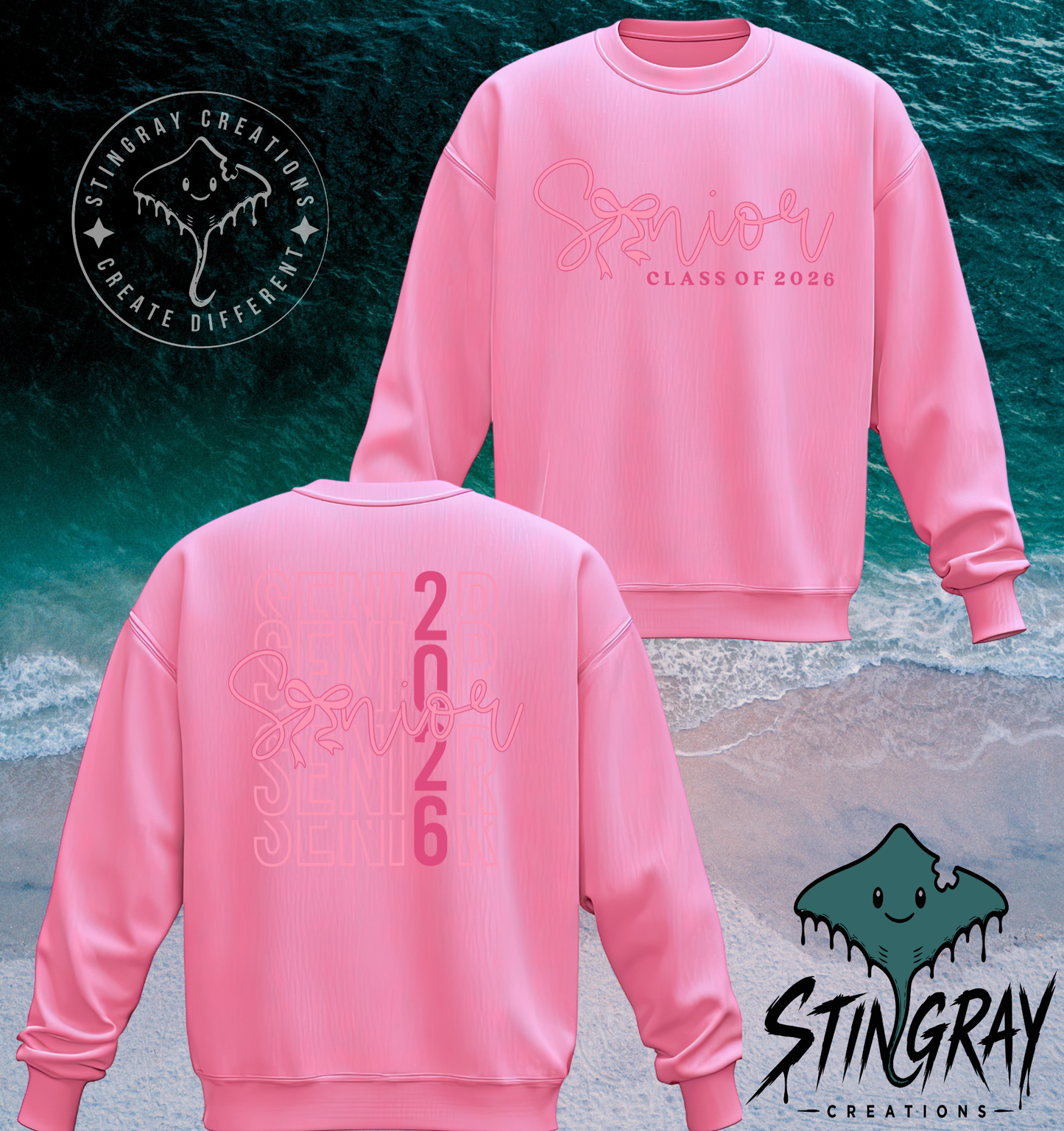 Senior Class of 2026 T Shirt & Crewneck Sweatshirt | Senior Year Apparel