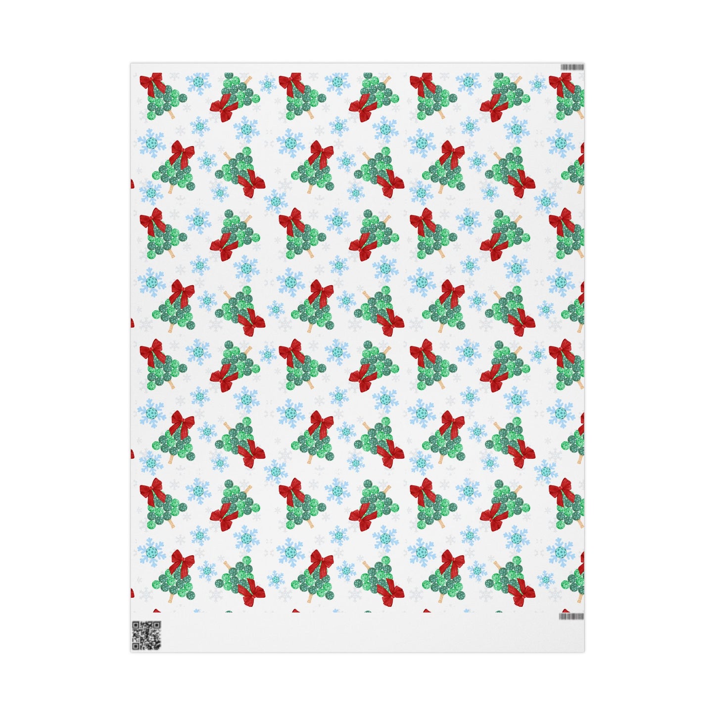 Snowflakes & Paddle Pines (Wrapping Papper)