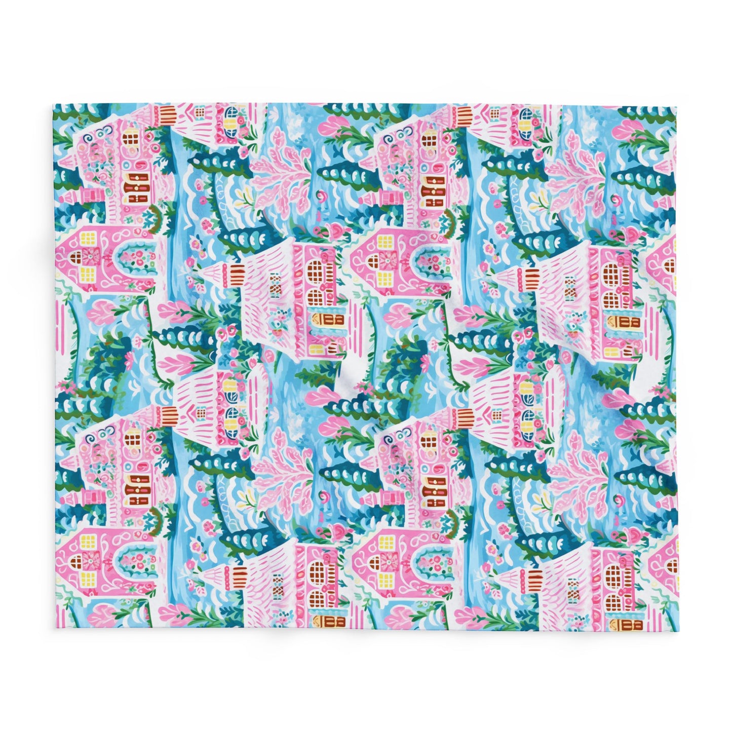 Sugarplum Winter Lane Blanket