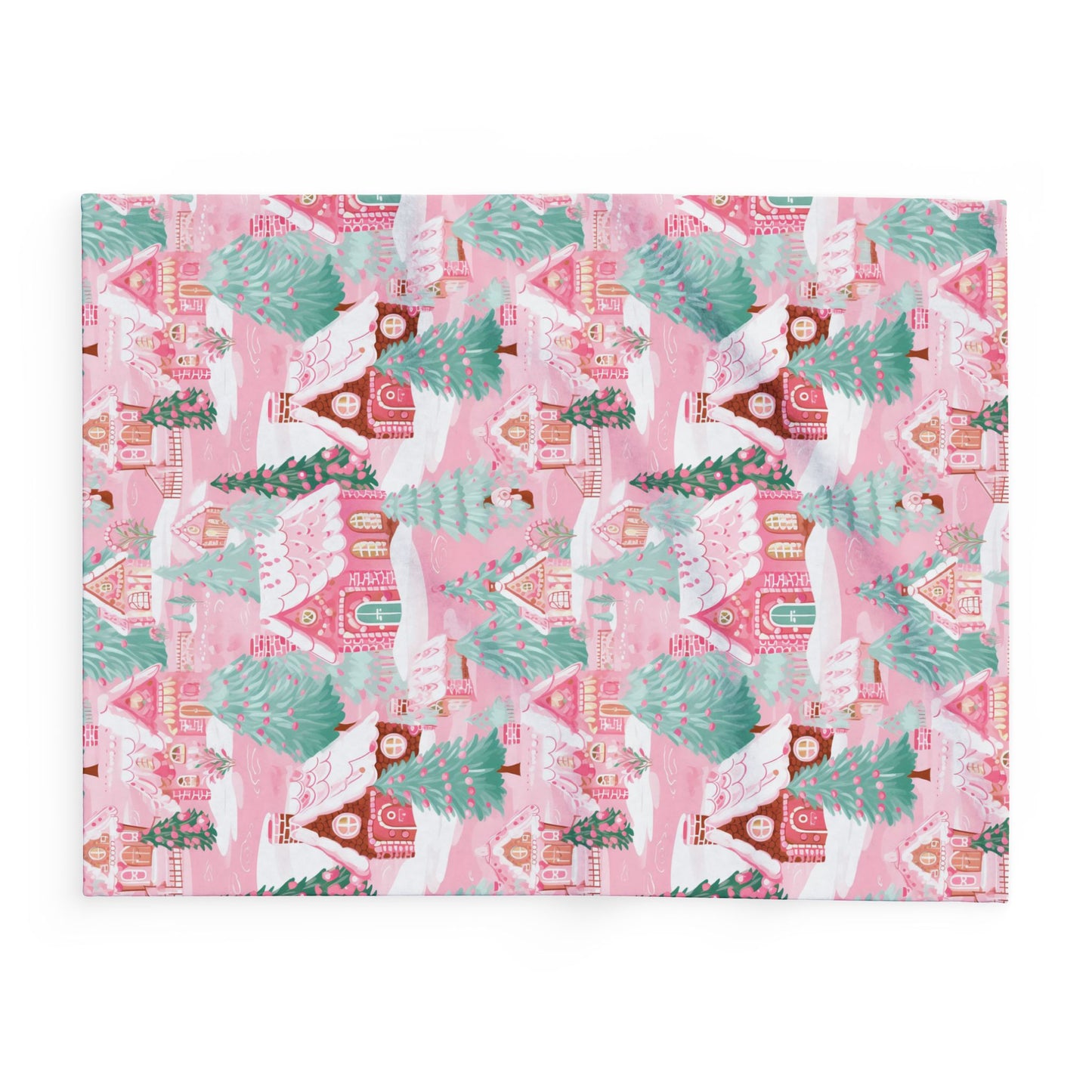 Peppermint Pink Village Blanket