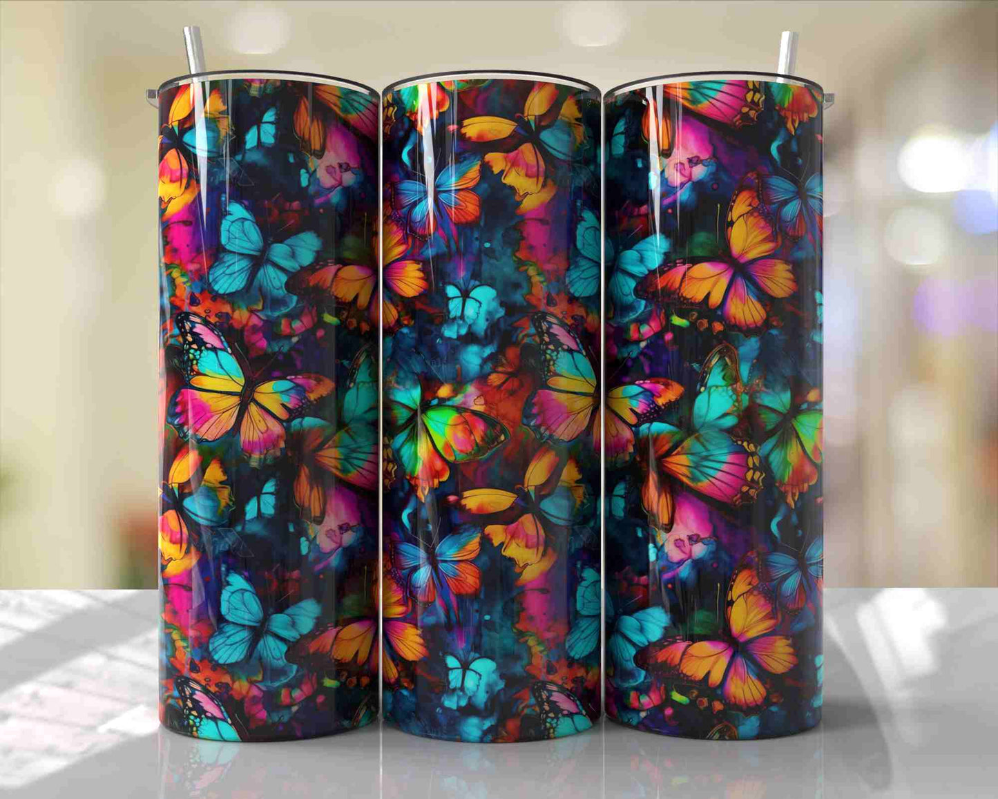 Beautiful Monarch Tumbler