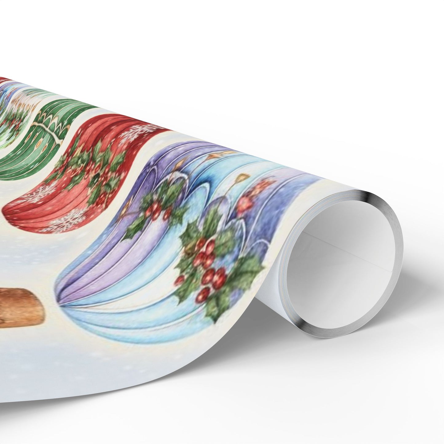 Whimsical Winter Balloons (Wrapping Papper)