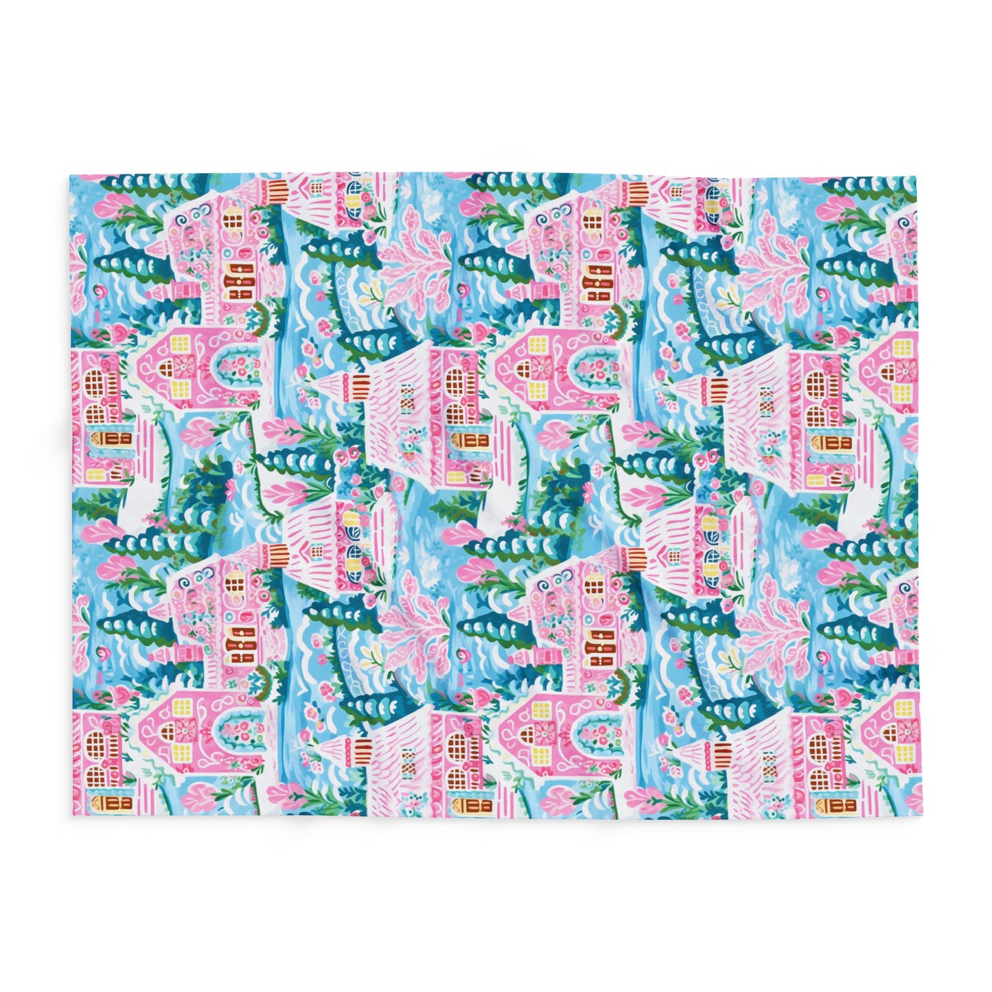 Sugarplum Winter Lane Blanket