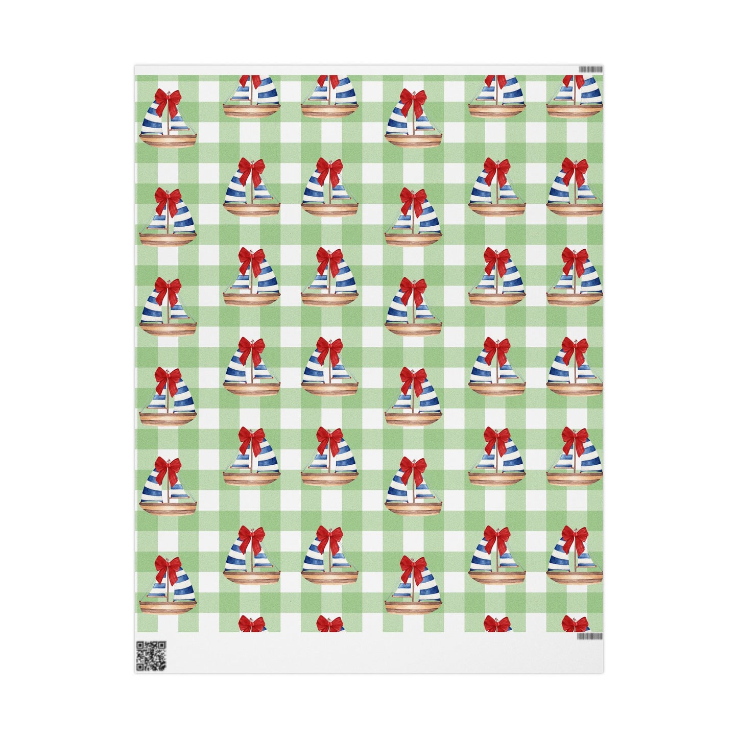 Sail Into the Season (Wrapping Papper)