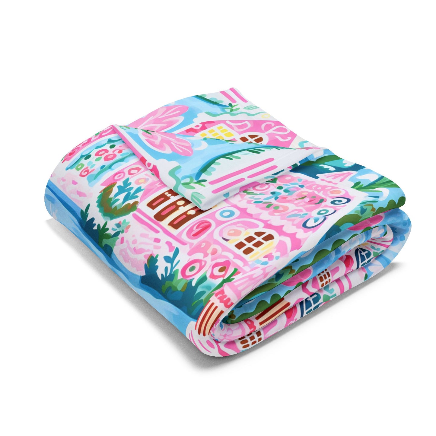 Sugarplum Winter Lane Blanket