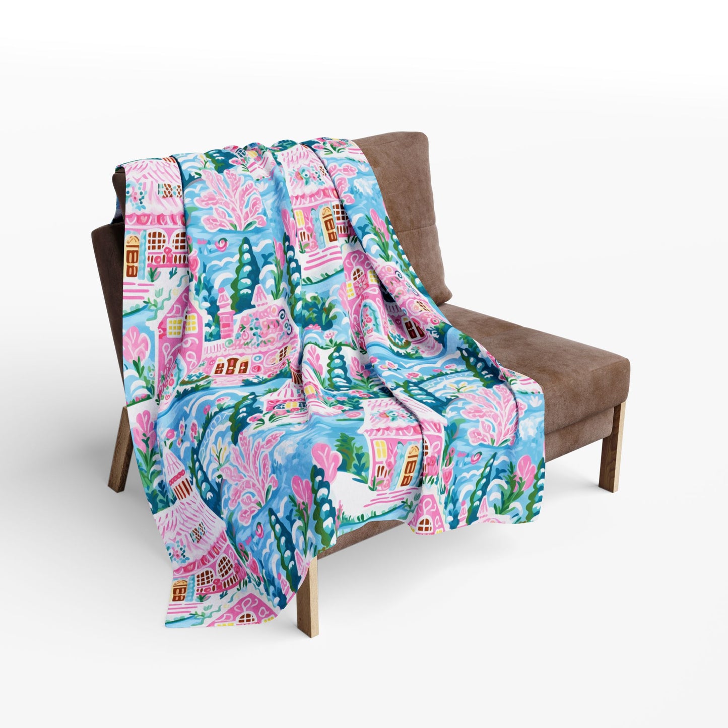 Sugarplum Winter Lane Blanket