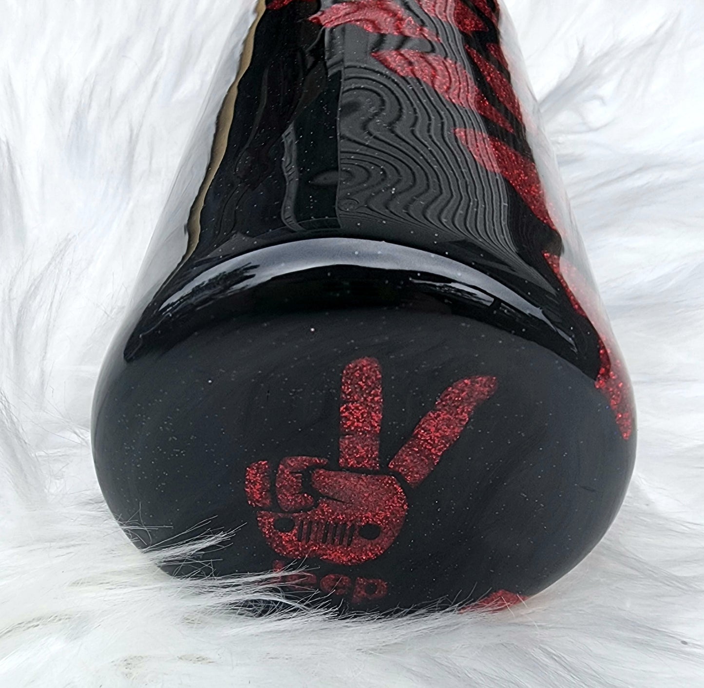 Glitter Jeep Tumbler