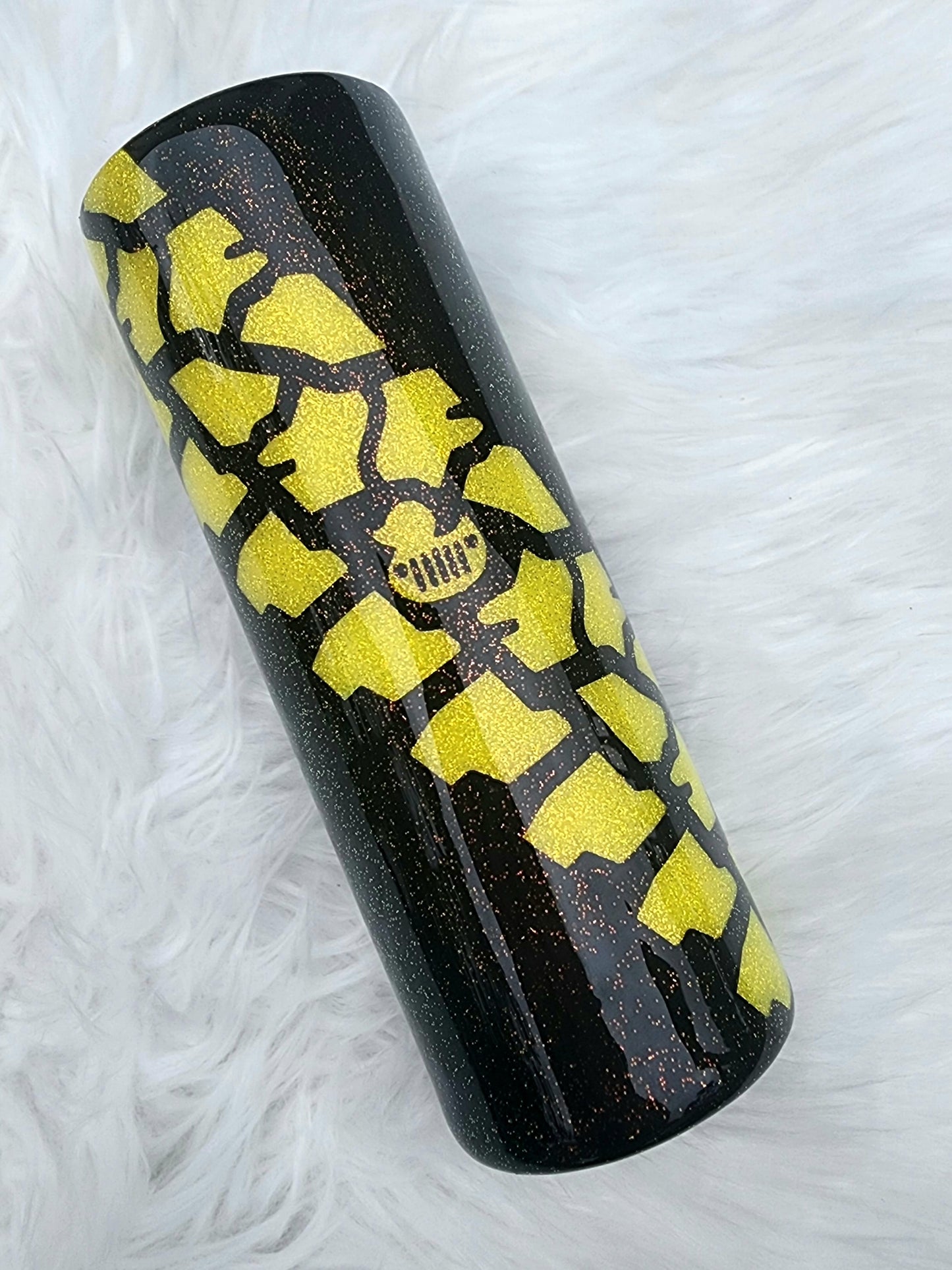 Glitter Jeep Tumbler