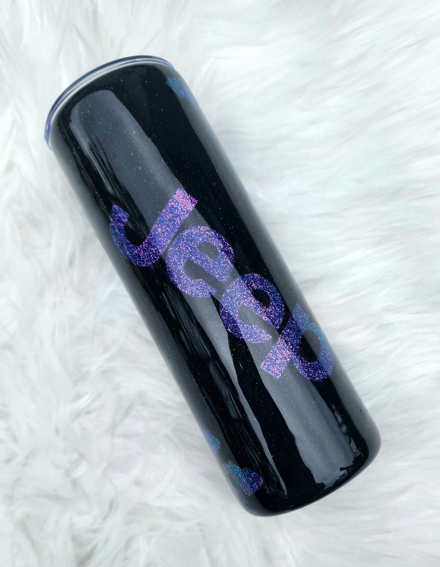Glitter Jeep Tumbler