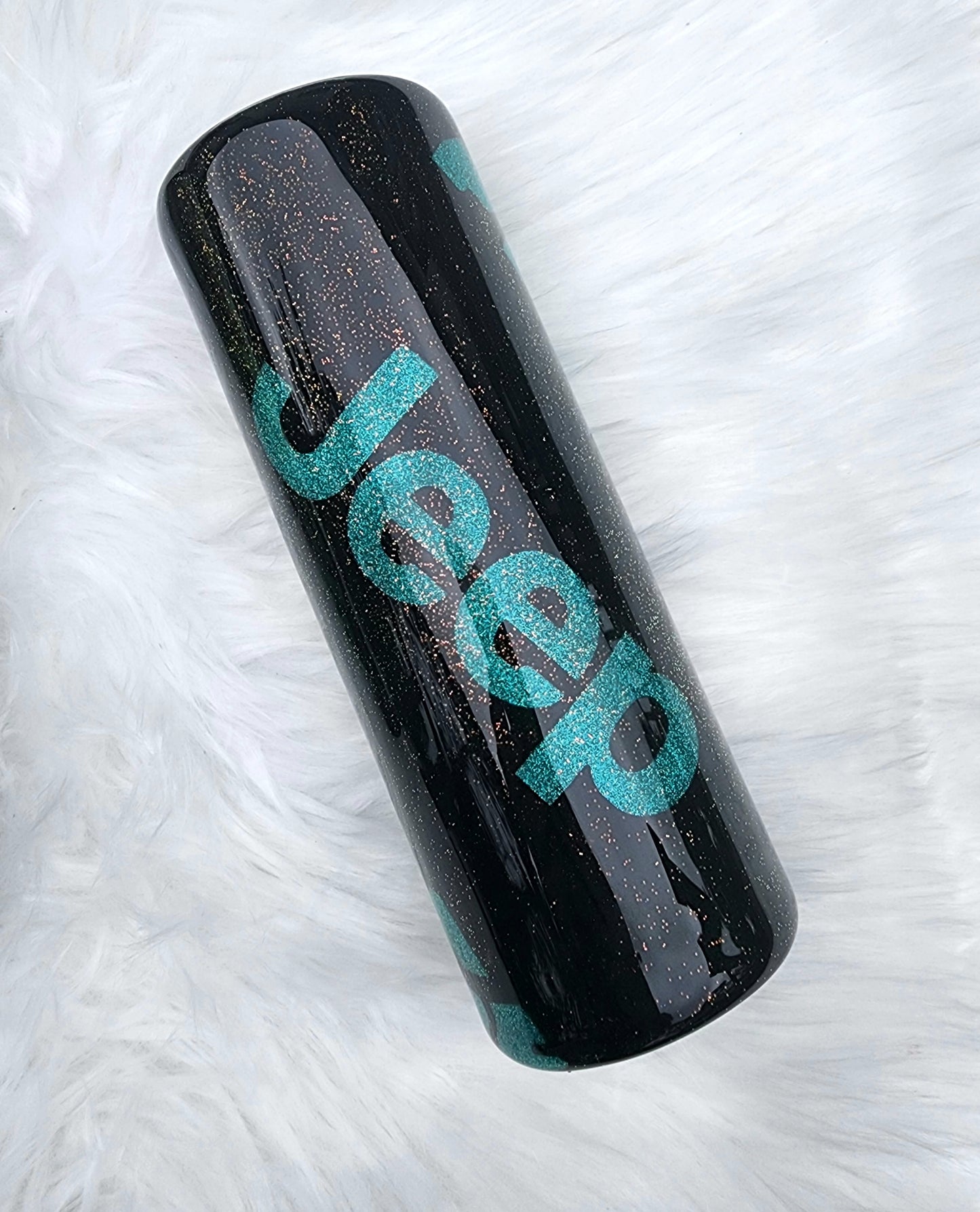 Glitter Jeep Tumbler