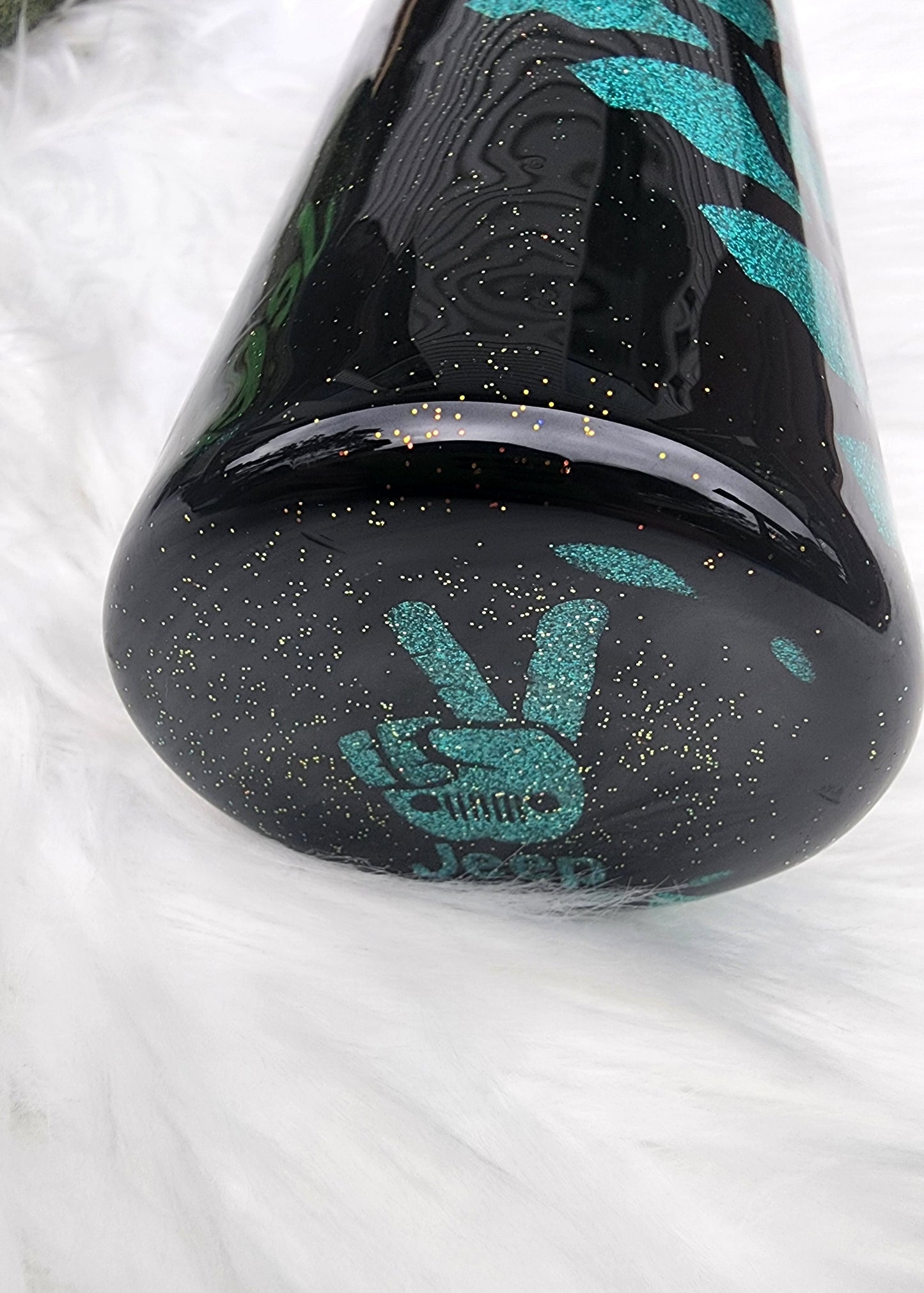 Glitter Jeep Tumbler