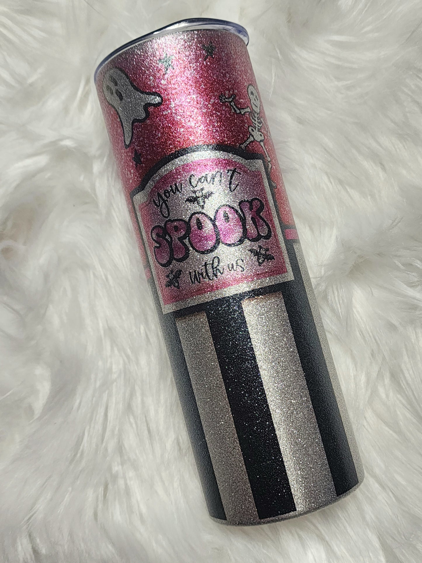 Spokey glitter sublimation Tumbler