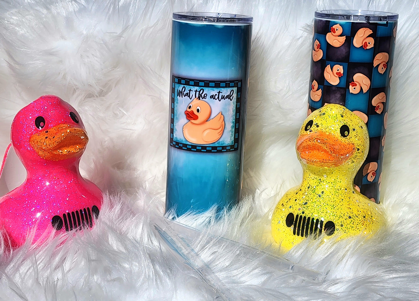 3D Printed duck sleeve with 20oz tumbler cup