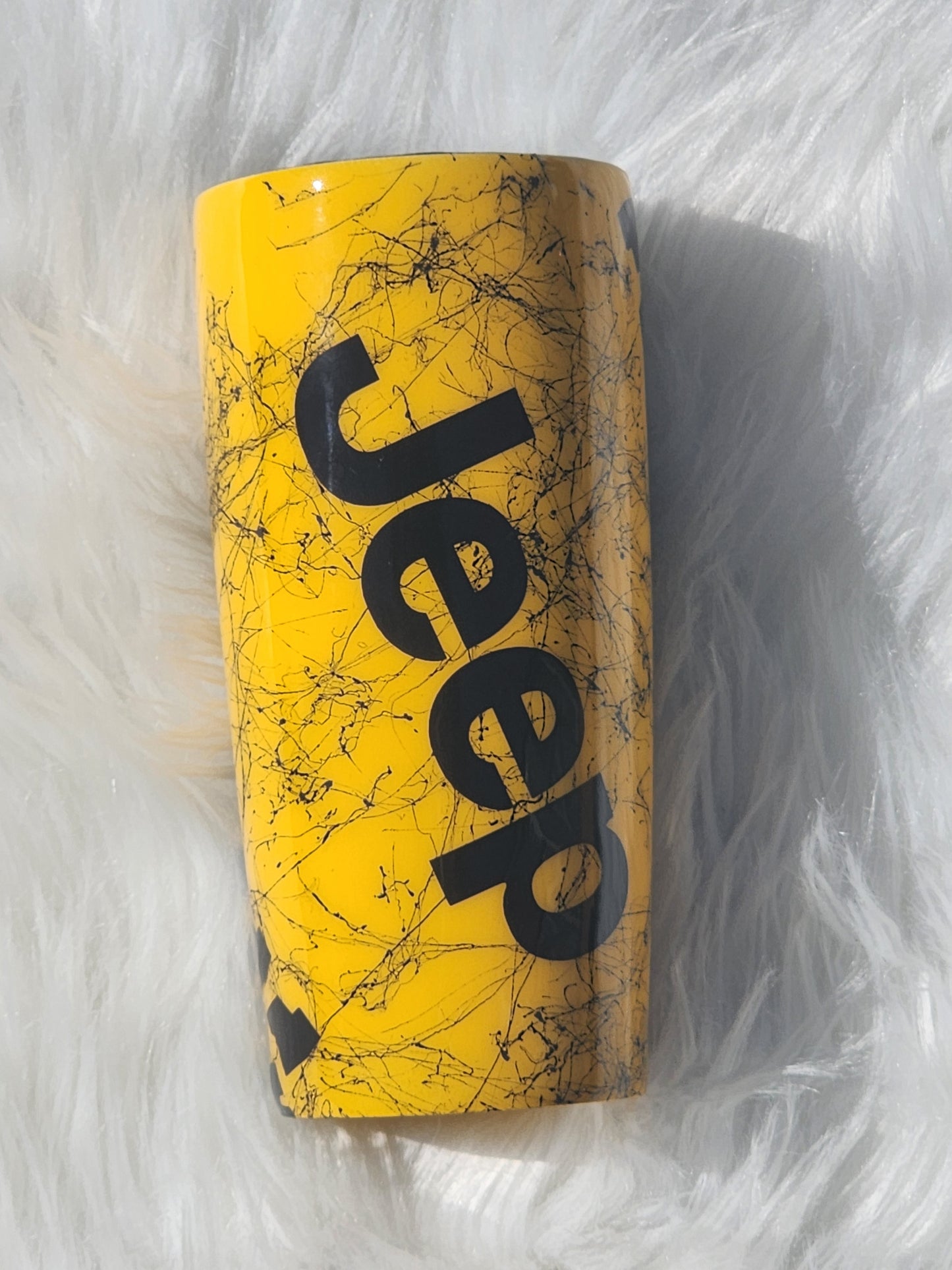 20oz Yellow Strawbler