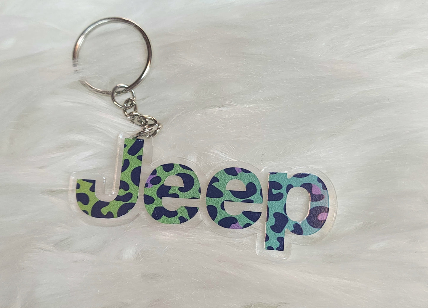 Jeep Acrylic Keychain