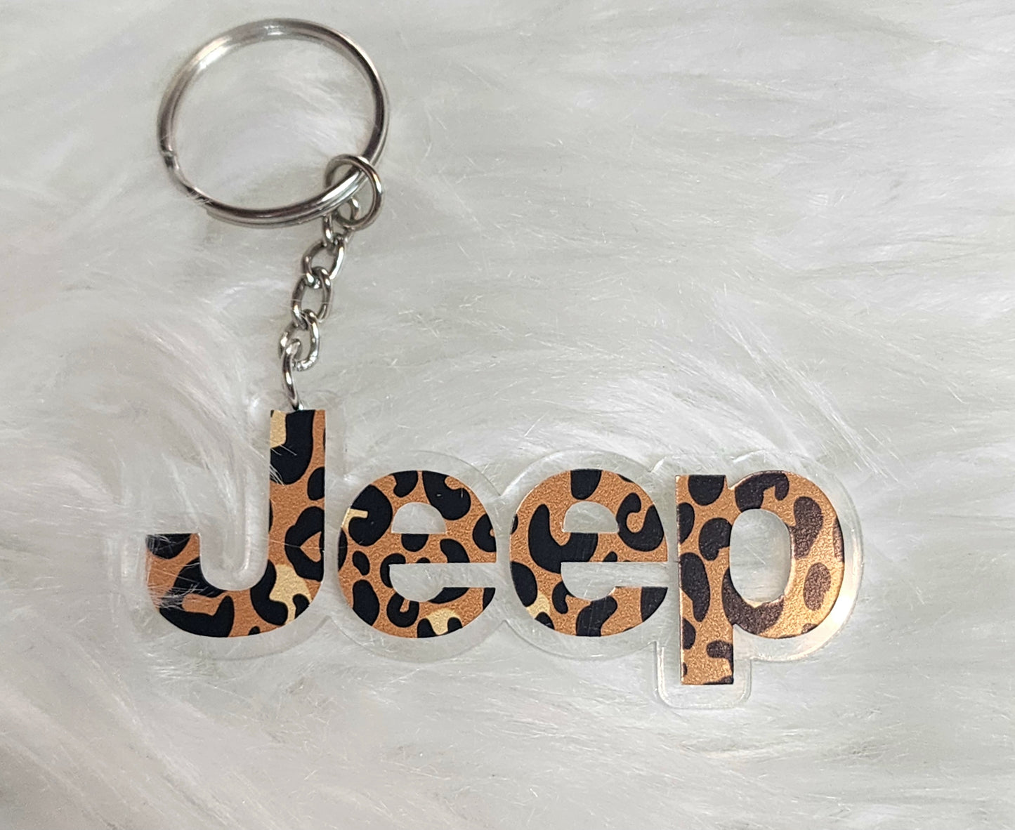 Jeep Acrylic Keychain