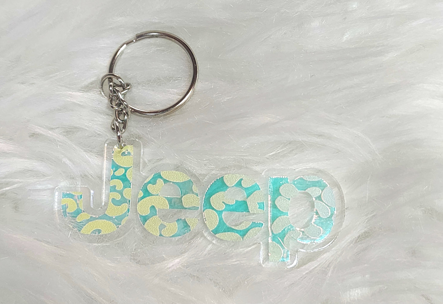 Jeep Acrylic Keychain