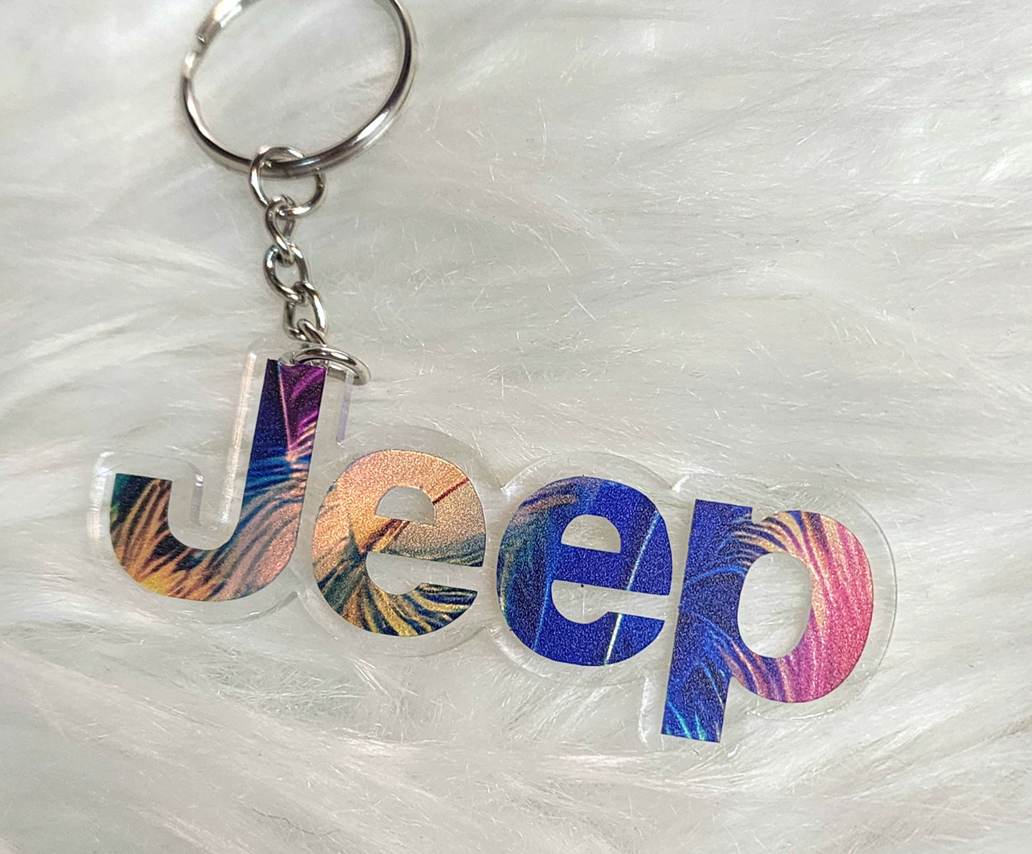 Jeep Acrylic Keychain