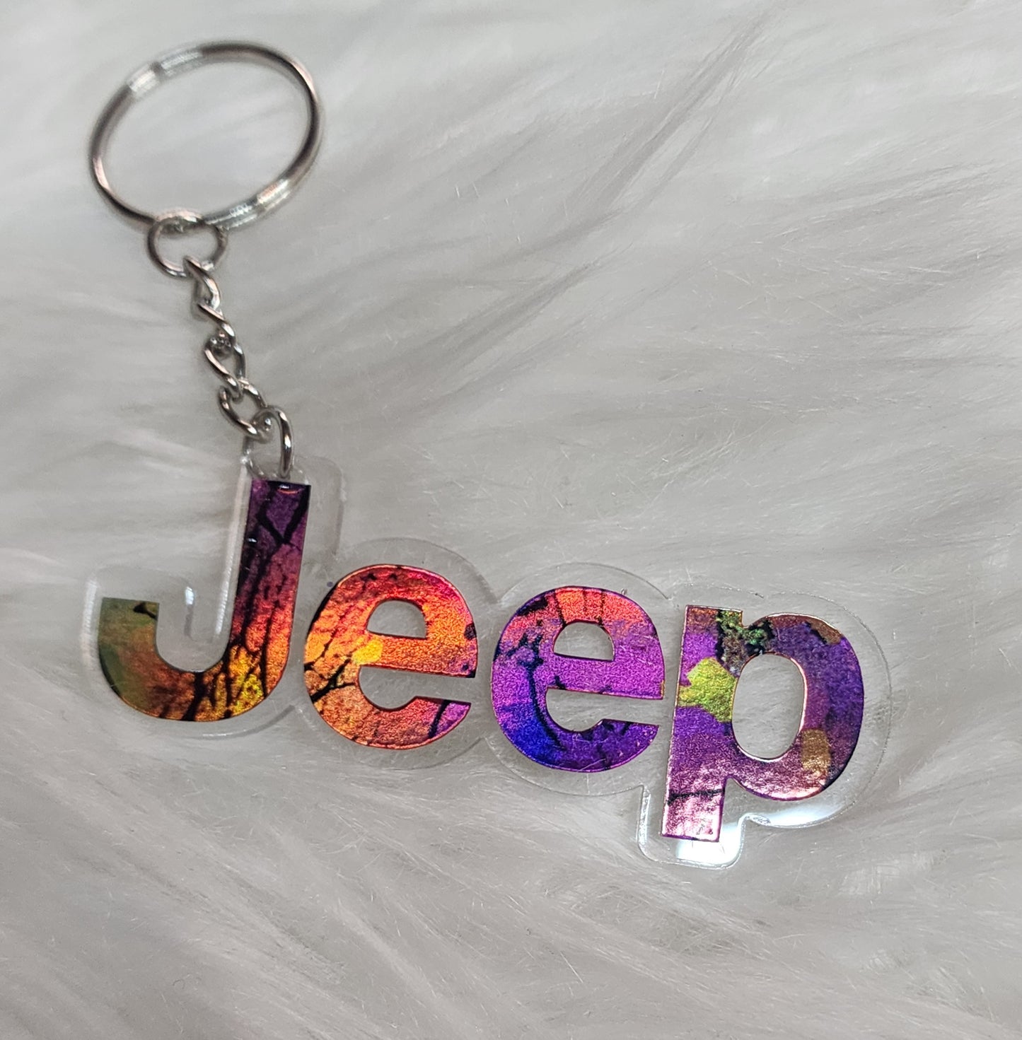 Jeep Acrylic Keychain