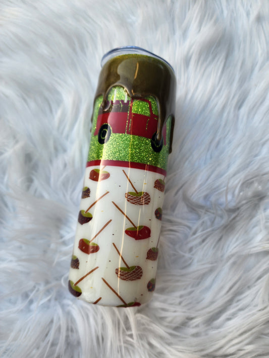 20oz Skinny Carmel Apple Tumbler