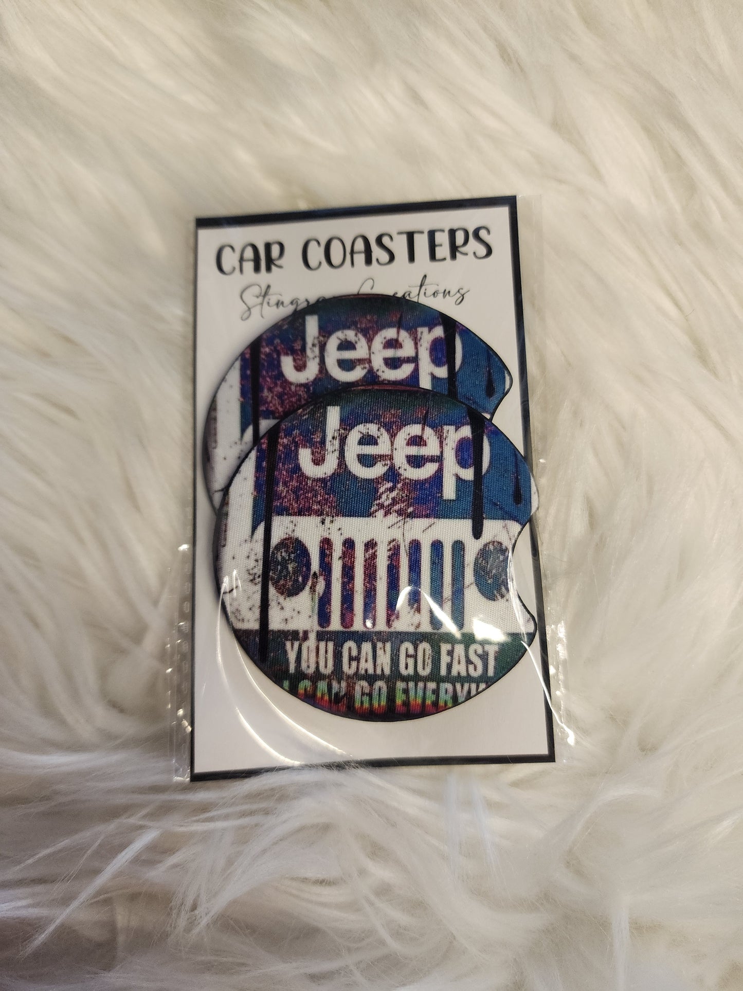Neoprene Car Coasters