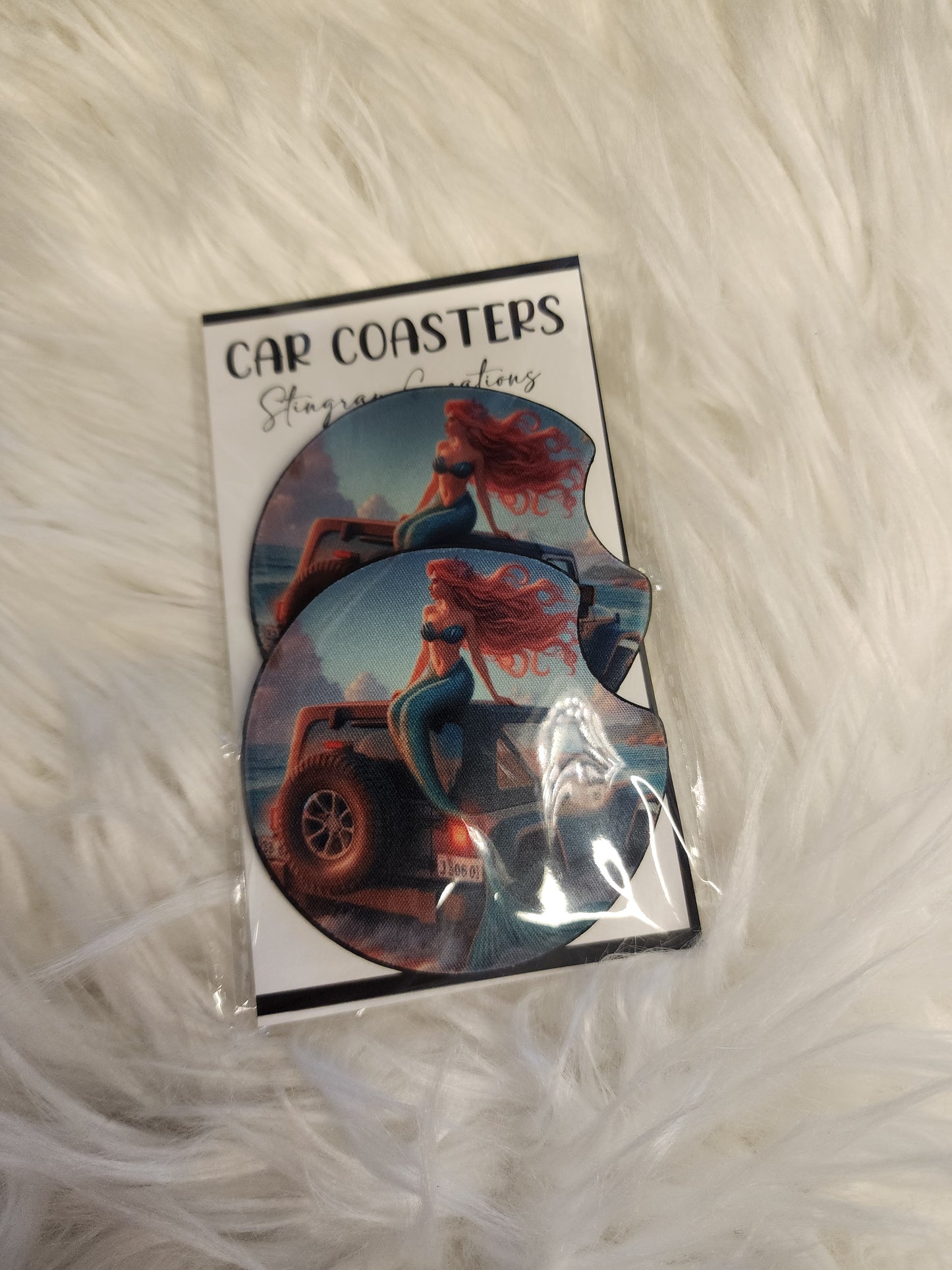 Neoprene Car Coasters