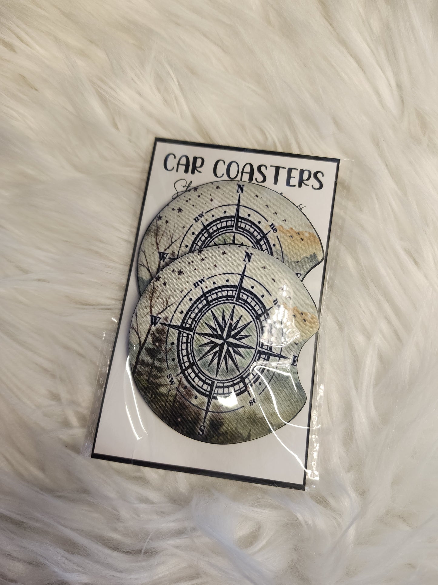 Neoprene Car Coasters