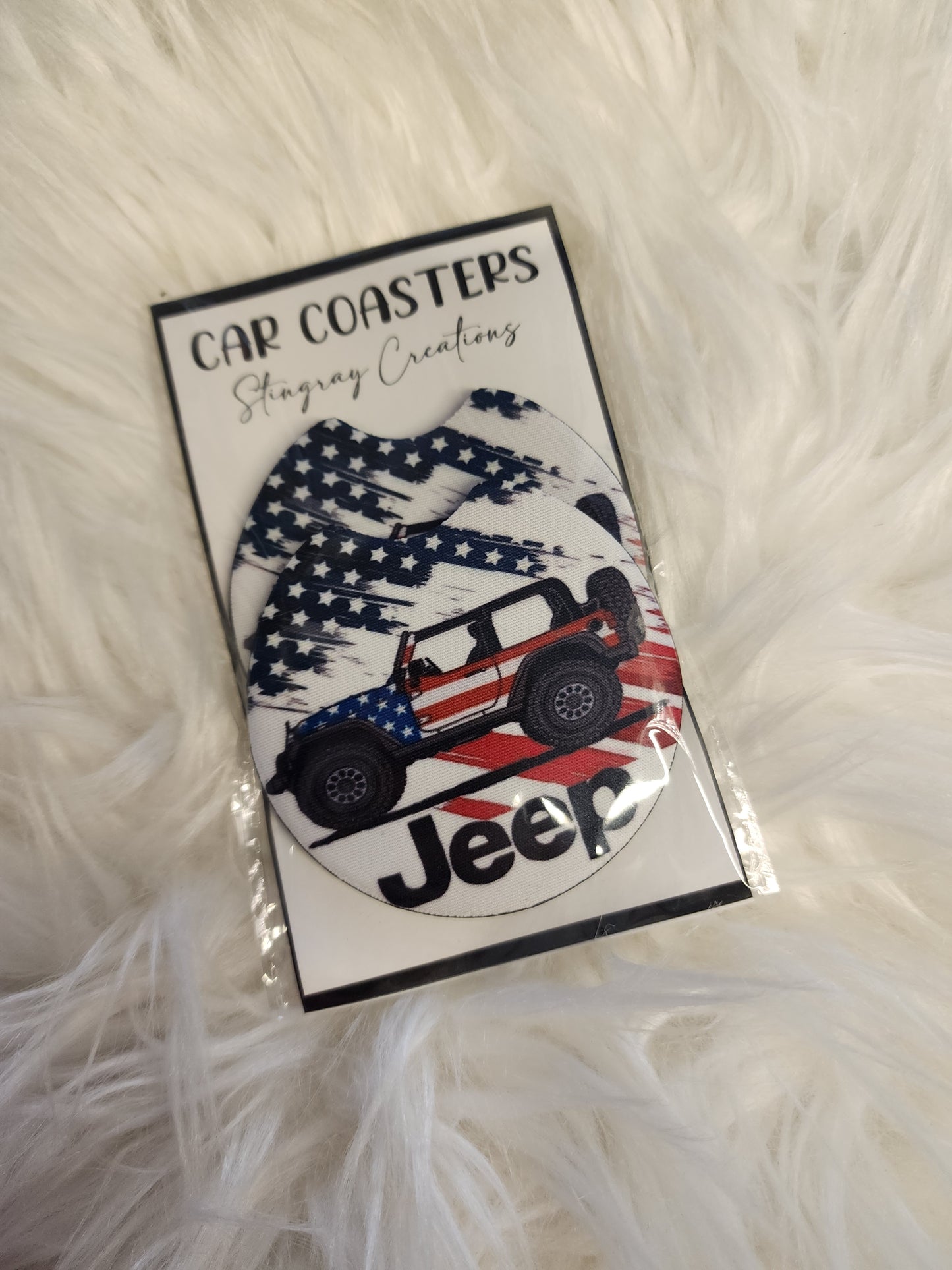 Neoprene Car Coasters