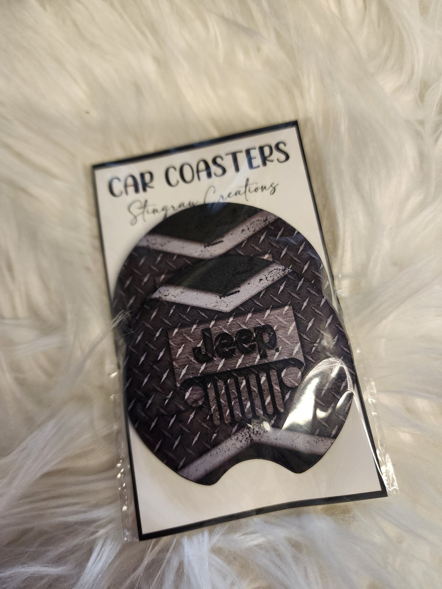 Neoprene Car Coasters