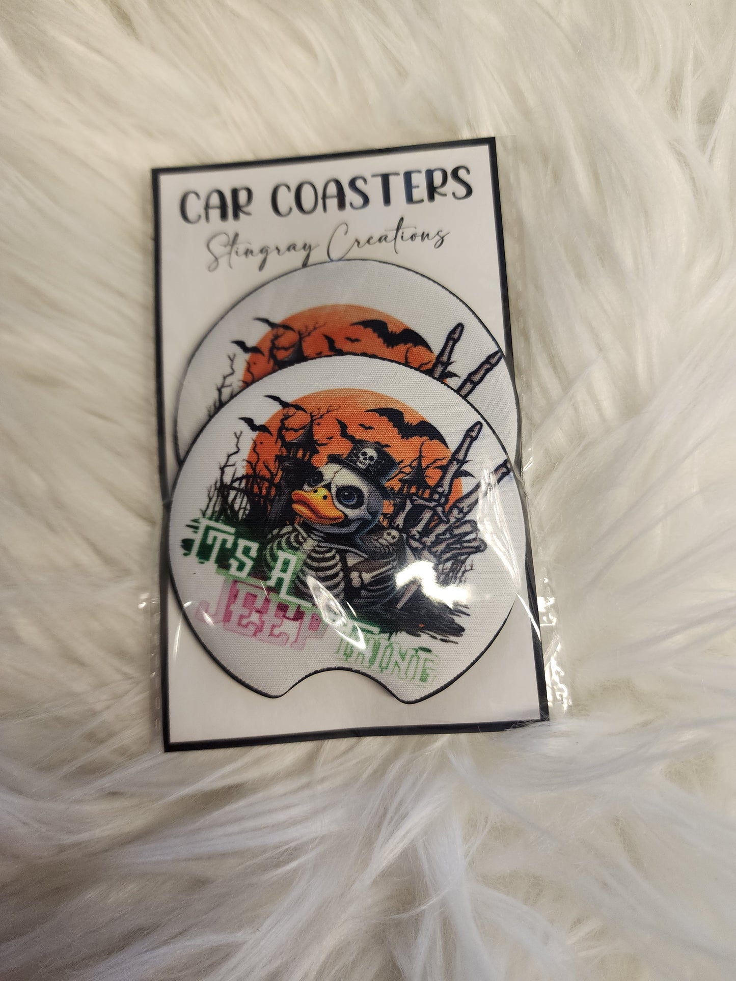 Neoprene Car Coasters