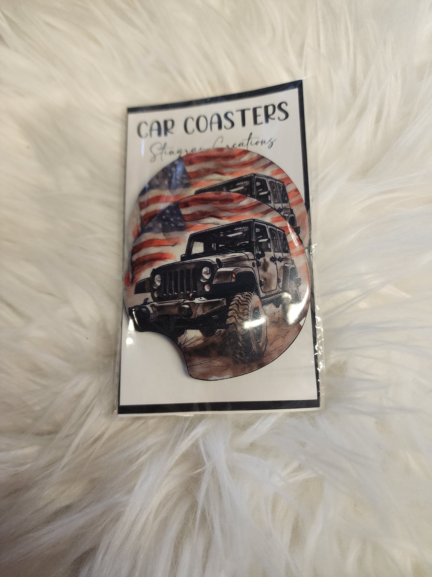 Neoprene Car Coasters