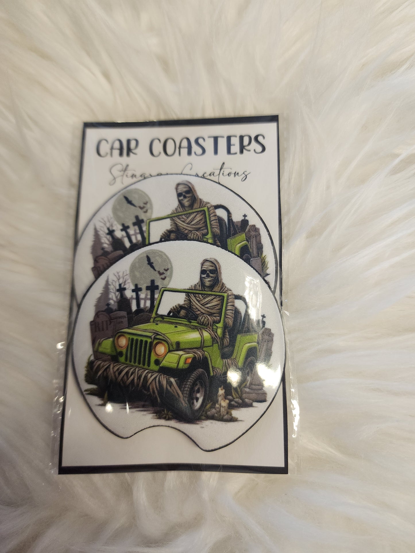 Neoprene Car Coasters