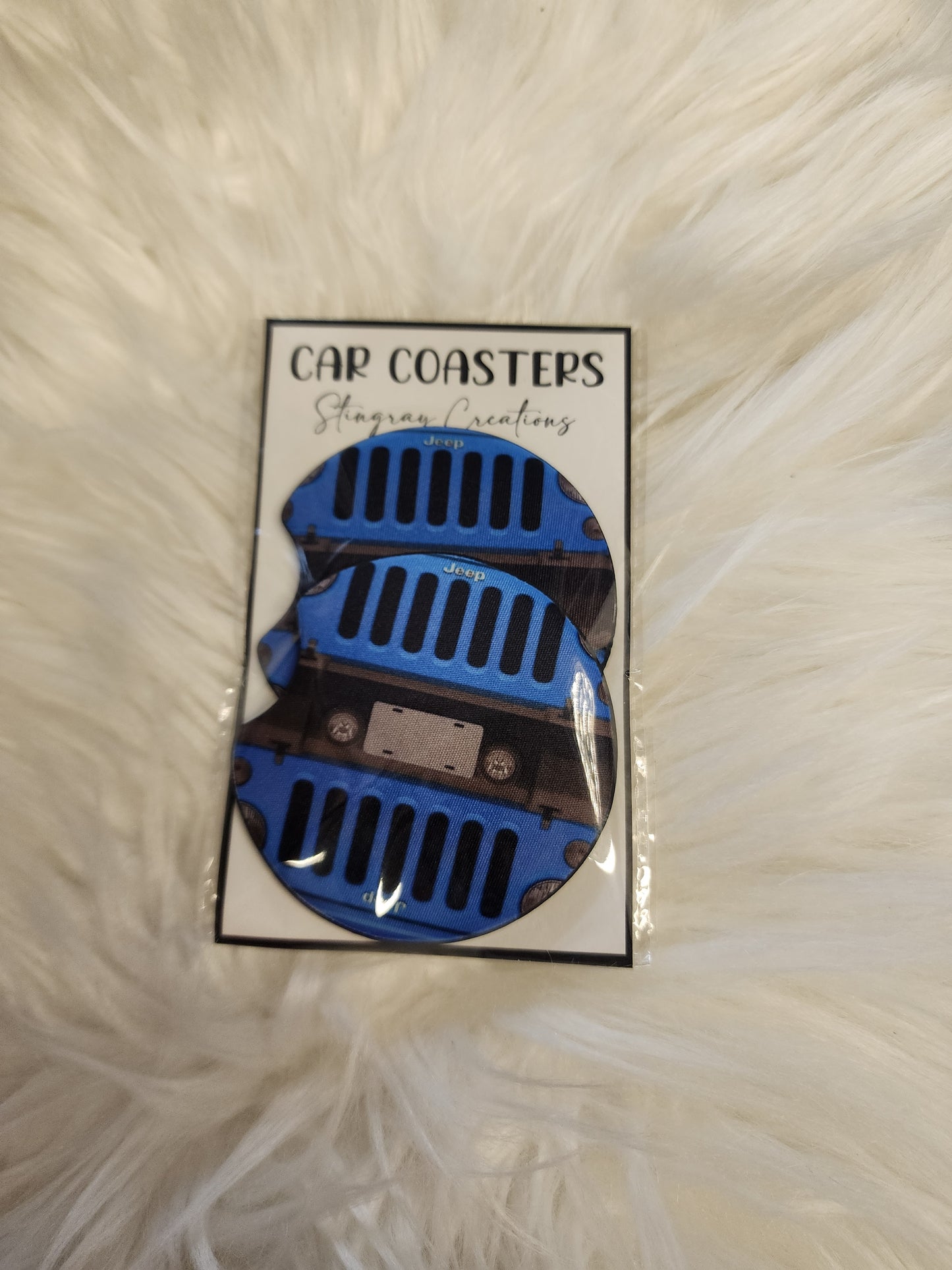 Neoprene Car Coasters