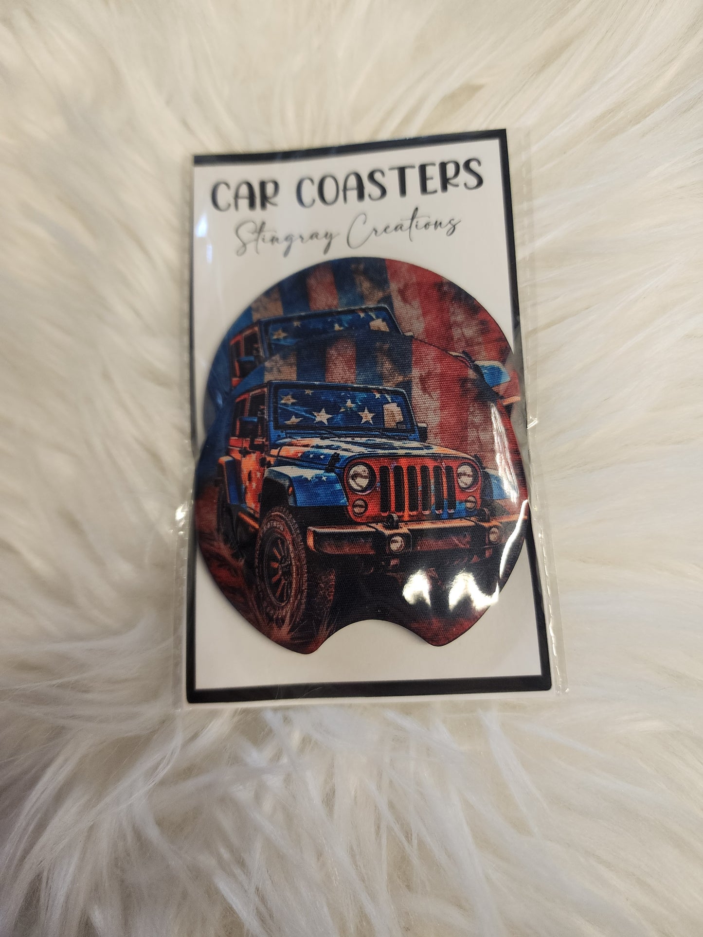 Neoprene Car Coasters