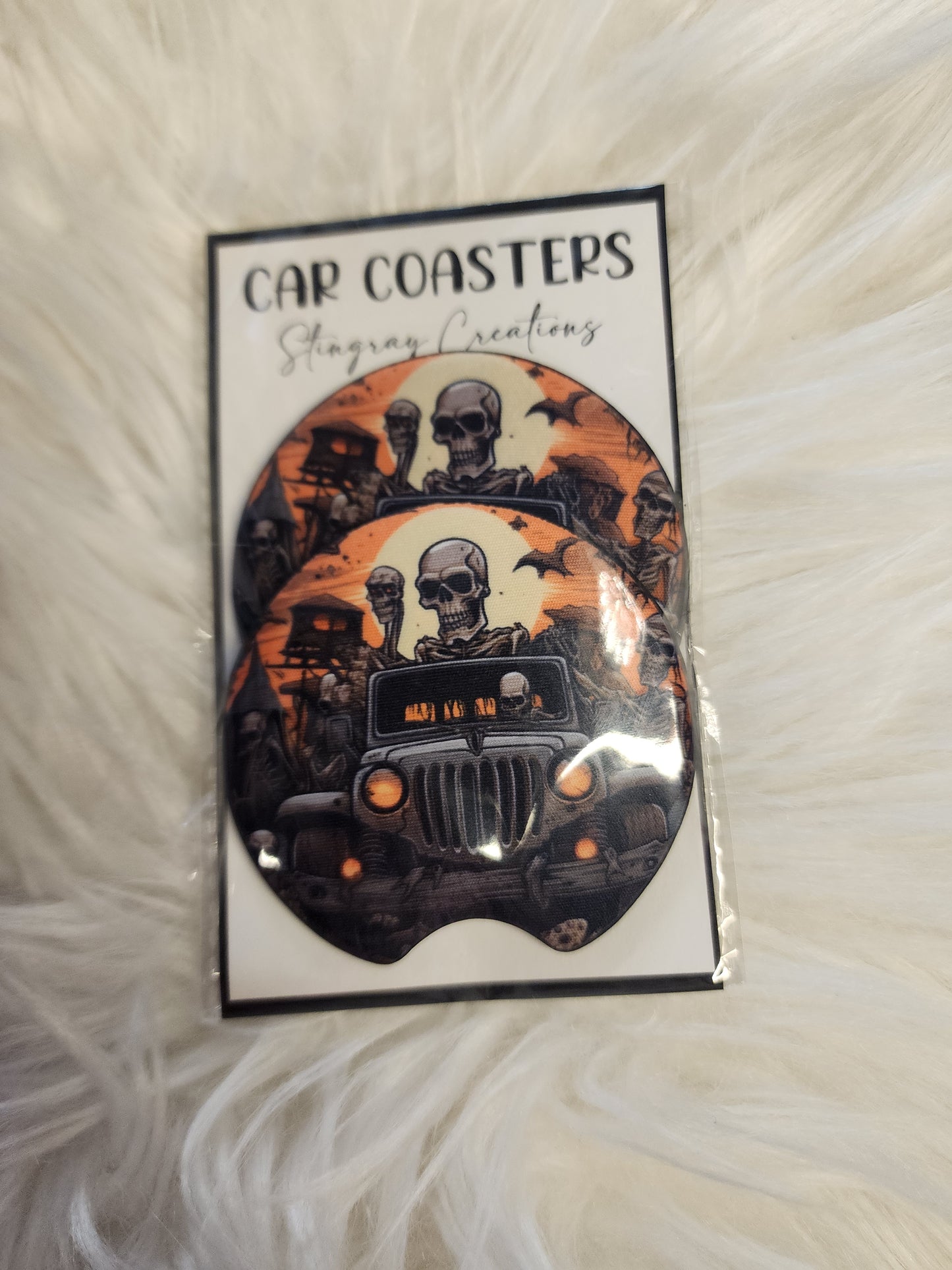 Neoprene Car Coasters