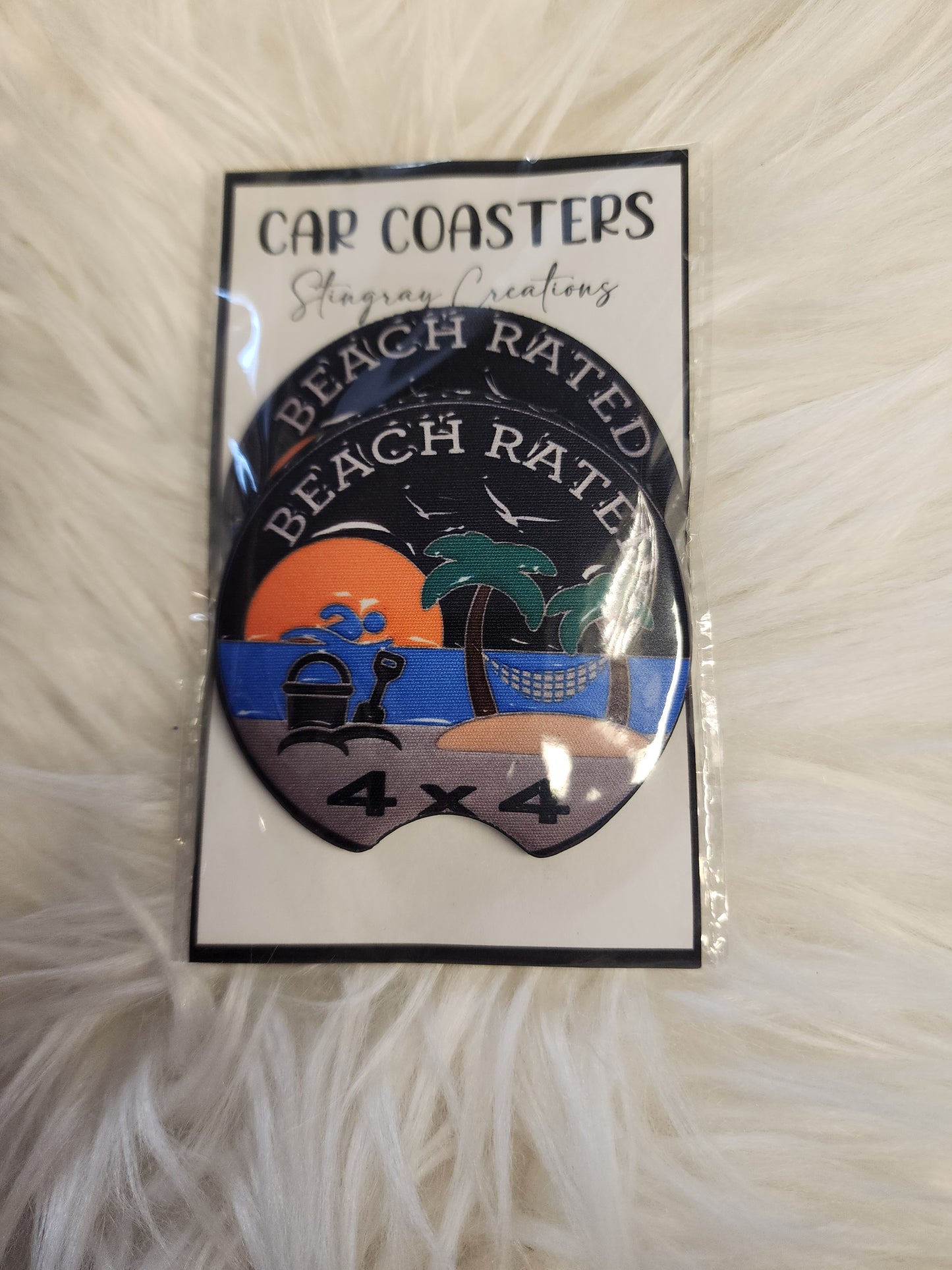 Neoprene Car Coasters