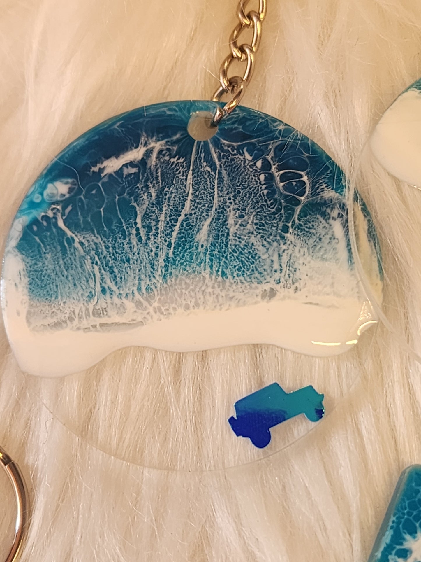 Beach Jeep Keychains