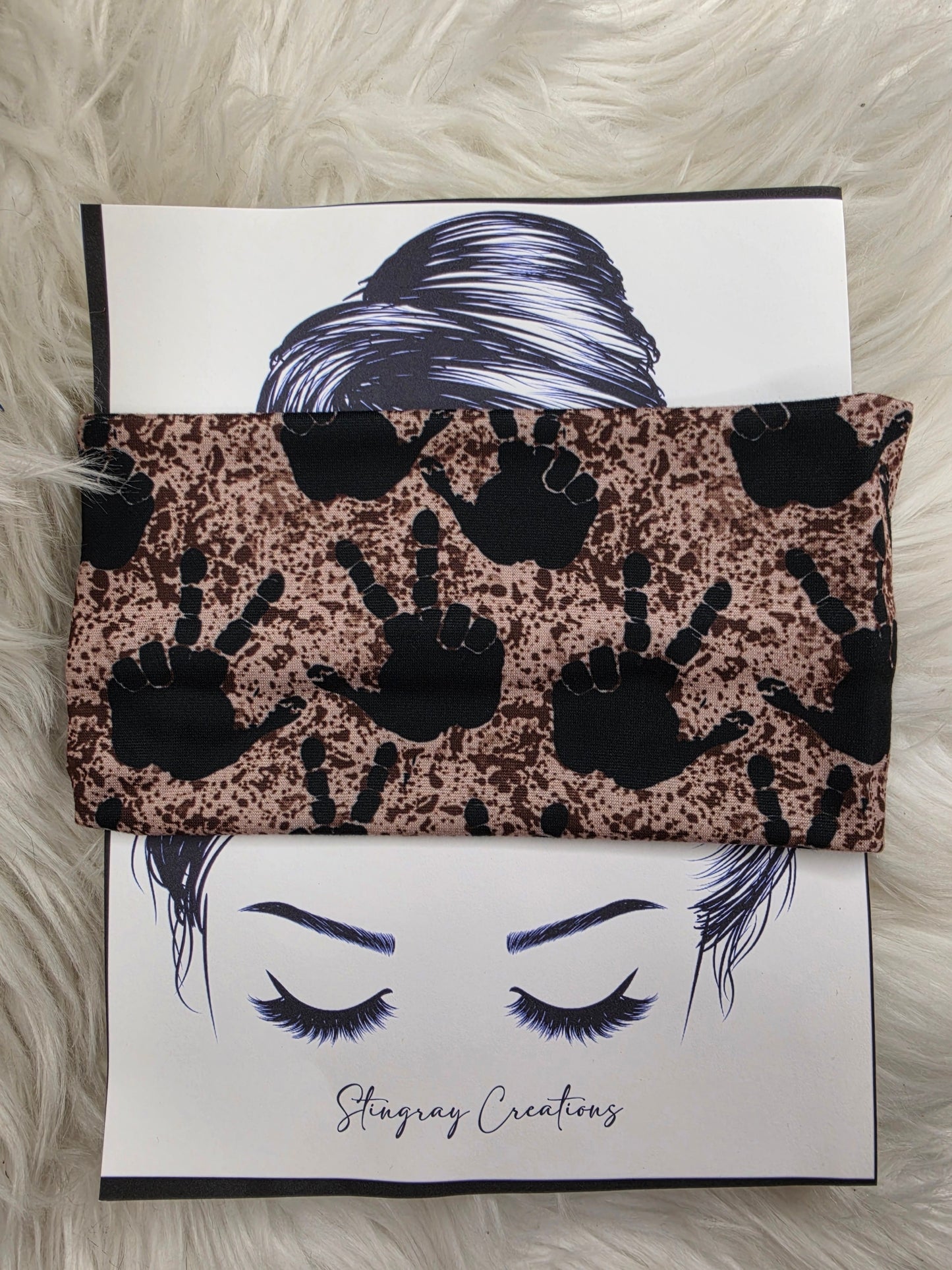 The MUD Wave Jeep Headband for Women | Handmade Stretch Headband | Jeep Lover Hair Accessory