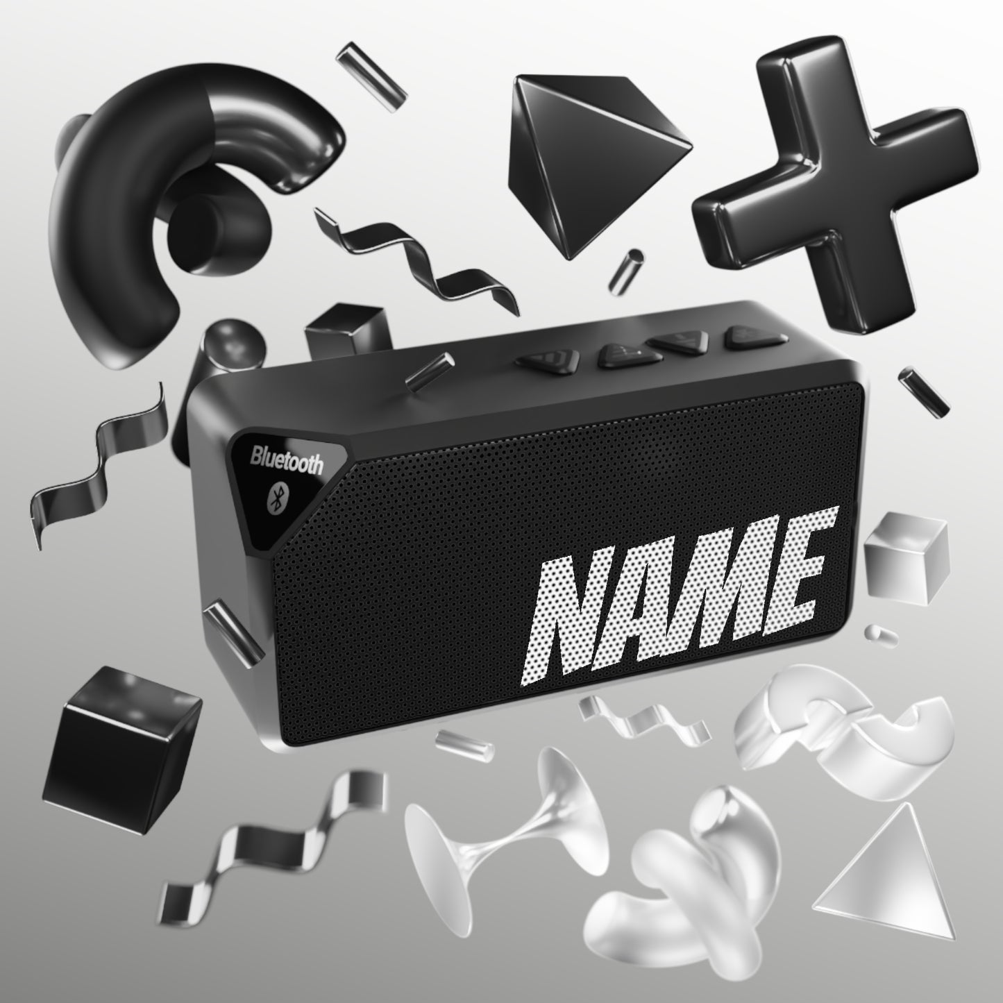 Personalized, Bluetooth Speaker Gadget, Wireless Sound System, Perfect for Parties, Travel, Home Decor, Music Lovers' Gift