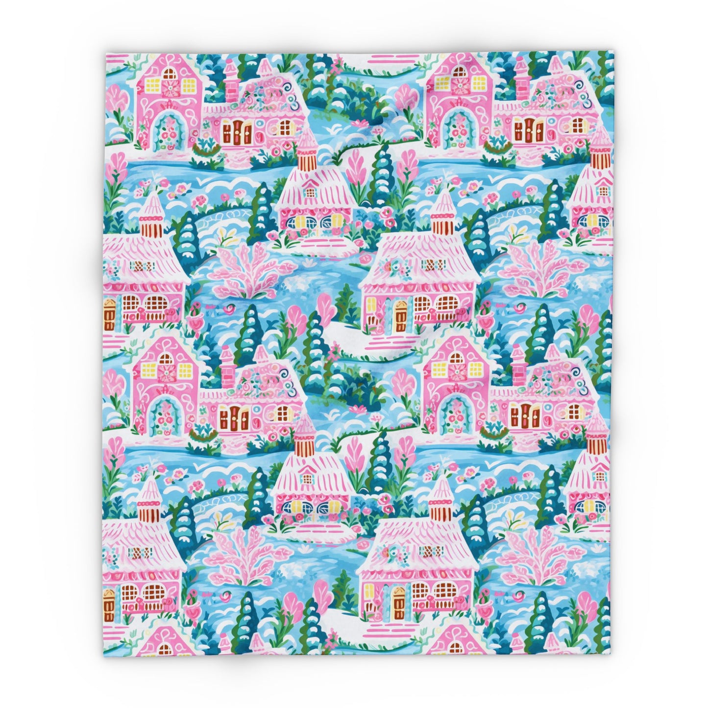 Sugarplum Winter Lane Blanket