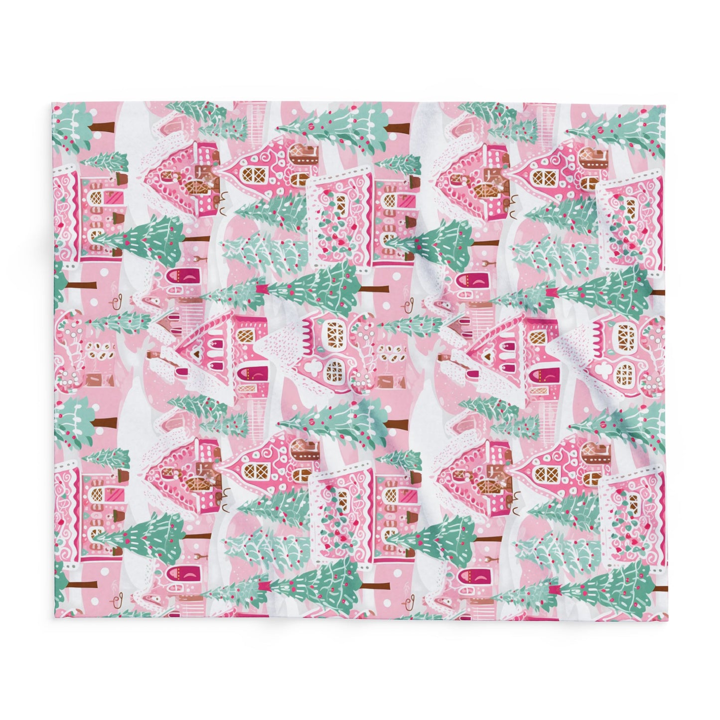 Sugarplum Christmas Town Blanket