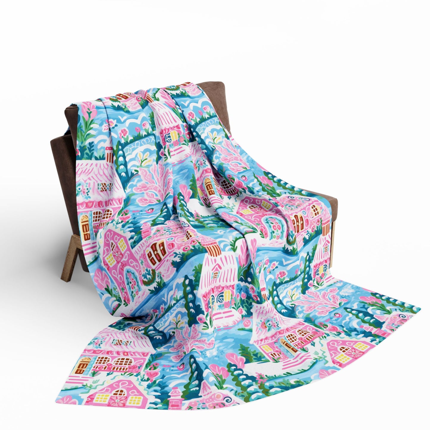 Sugarplum Winter Lane Blanket