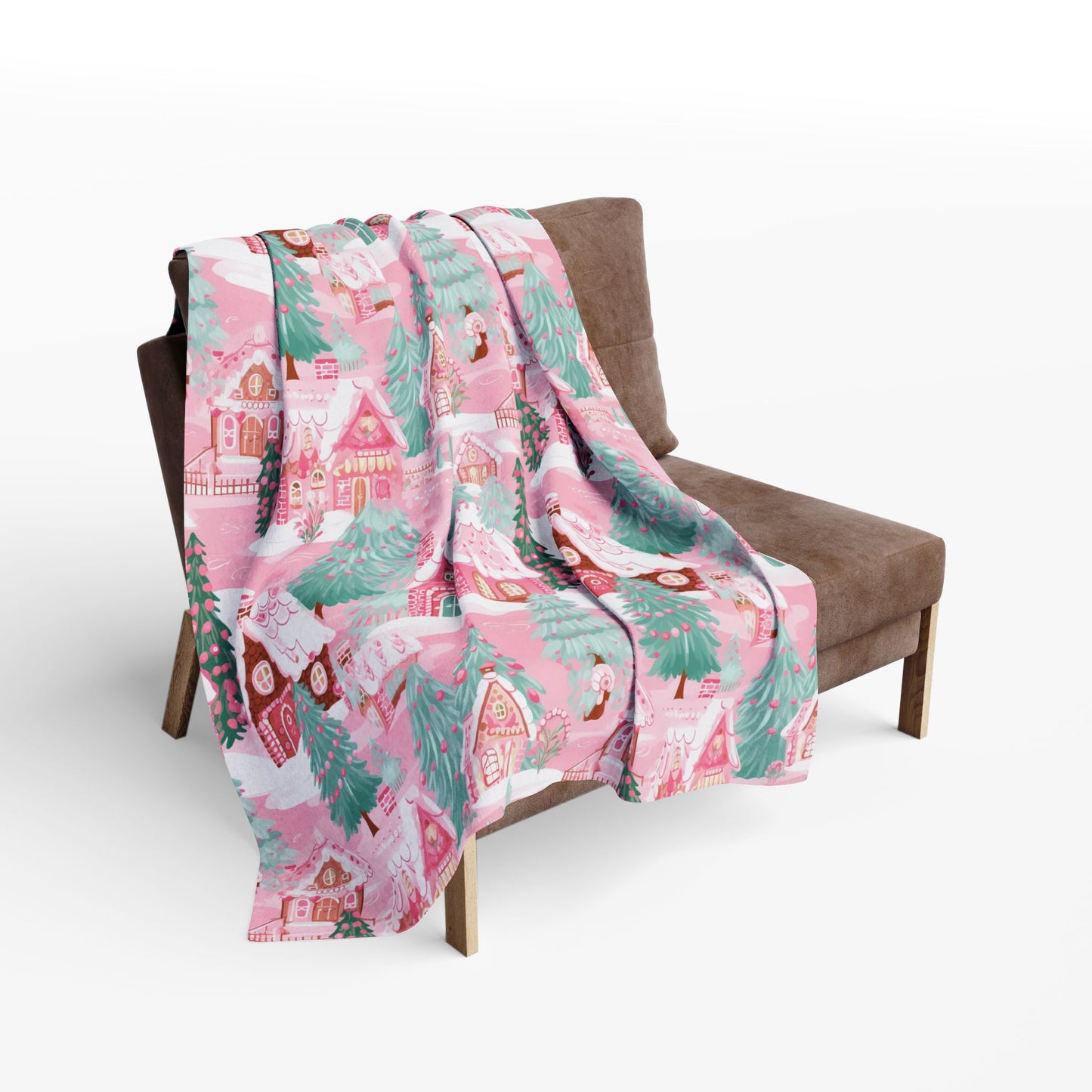 Peppermint Pink Village Blanket