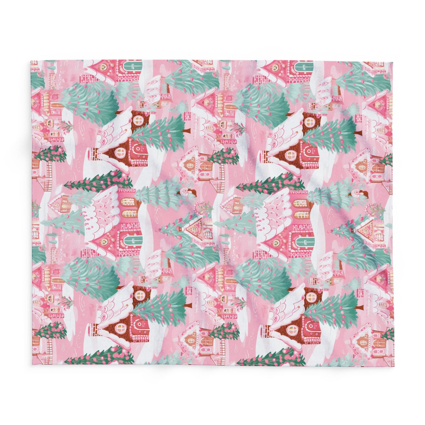 Peppermint Pink Village Blanket