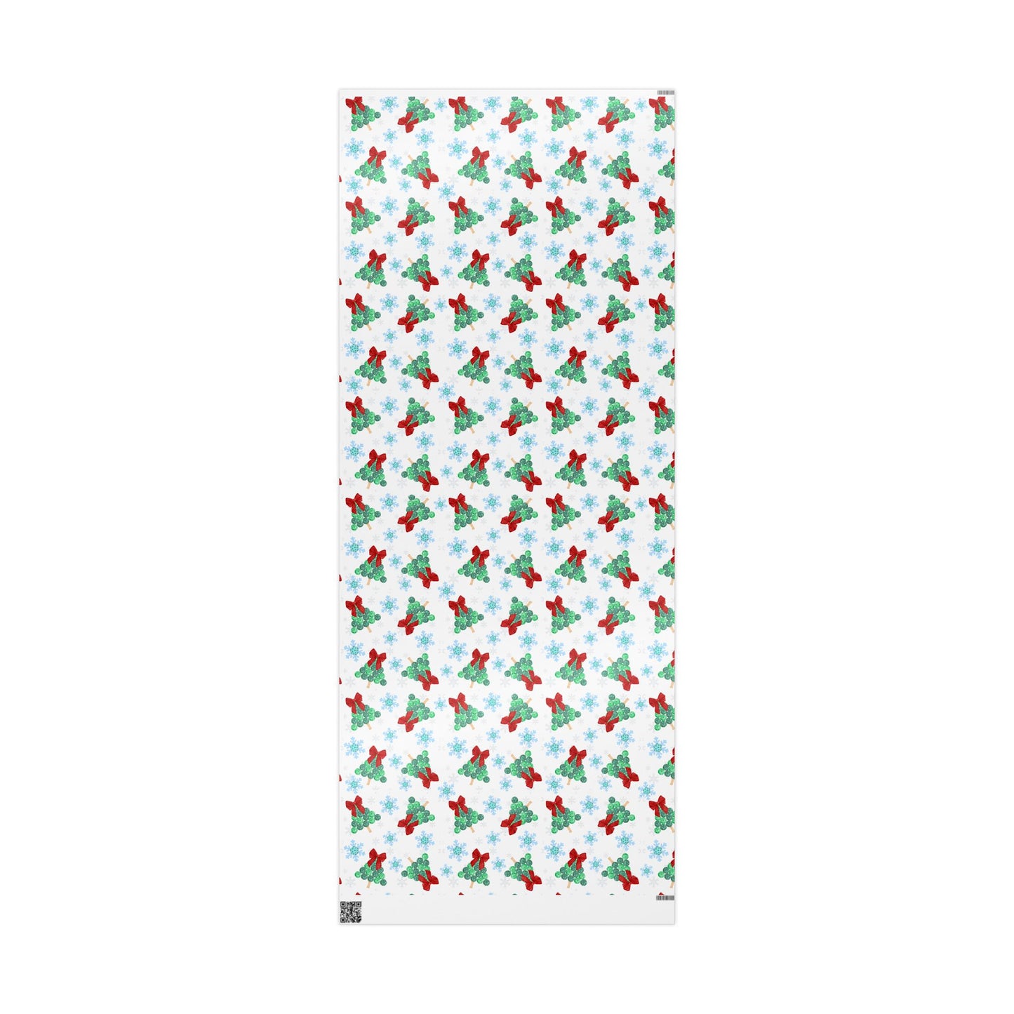 Snowflakes & Paddle Pines (Wrapping Papper)