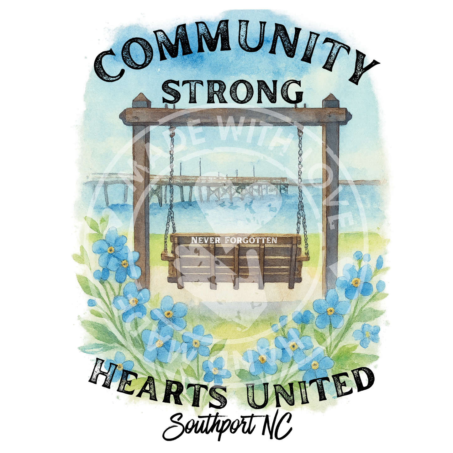 Community Strong, Hearts United, Southport NC (Southport Cares)