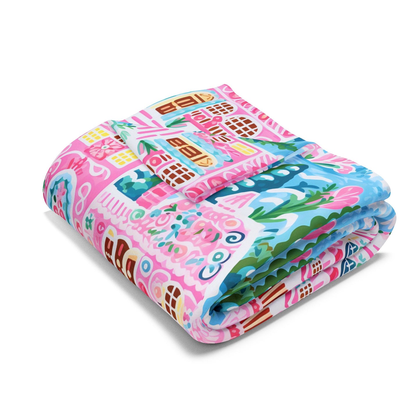 Sugarplum Winter Lane Blanket